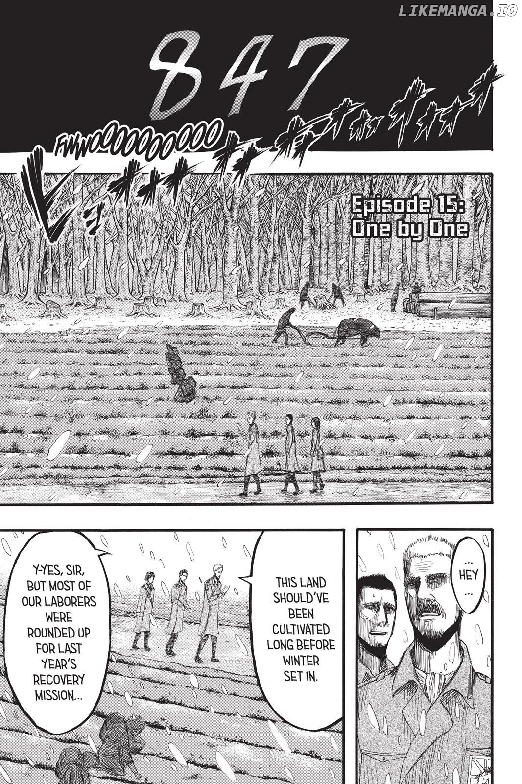 Attack on Titan, Chapter 15 image 01